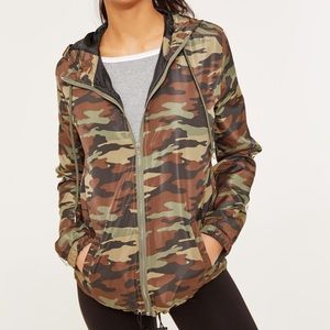 Camo Windbreaker